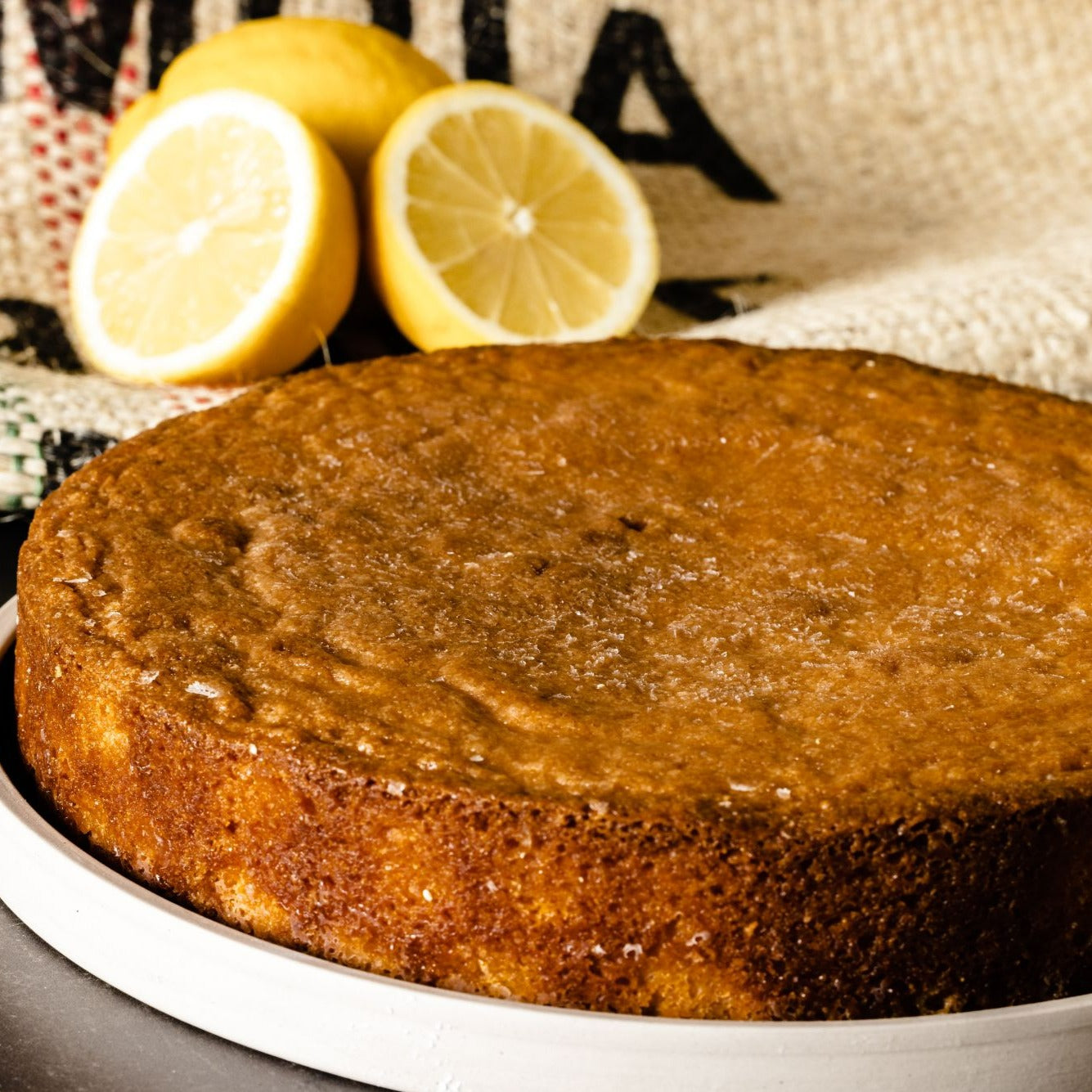 Lemon Polenta Cake (GF&DF)